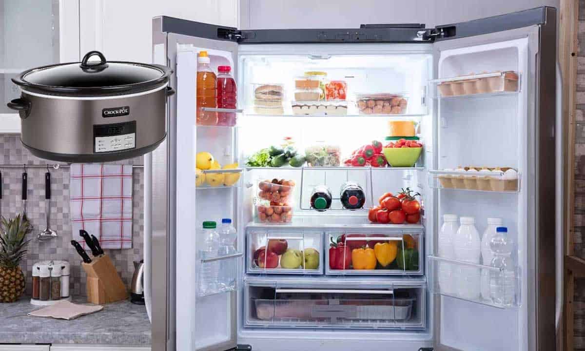 can you store food in aluminum pan in fridge