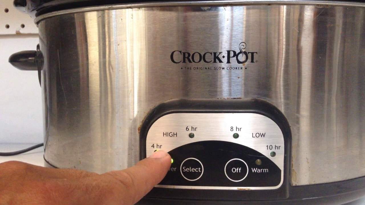 crock pot low and high settings