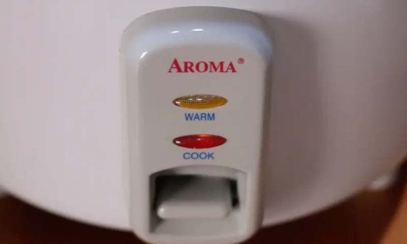 aroma rice cooker timer not working